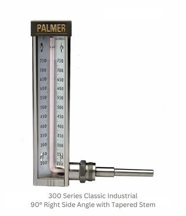 Economy Industrial Thermometers, Aluminum Case, 9AL Series